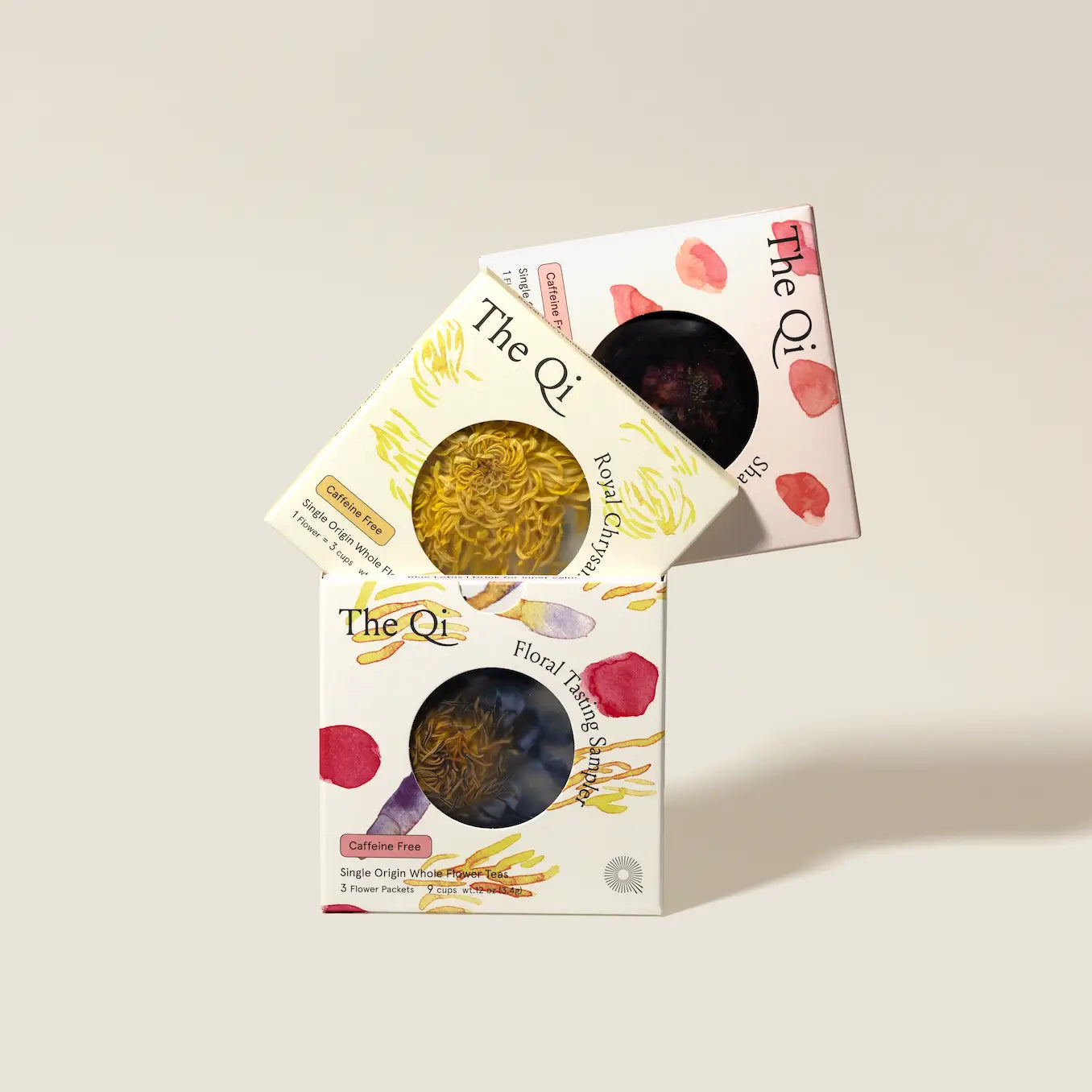 The Qi Floral Tea Tasting Sampler