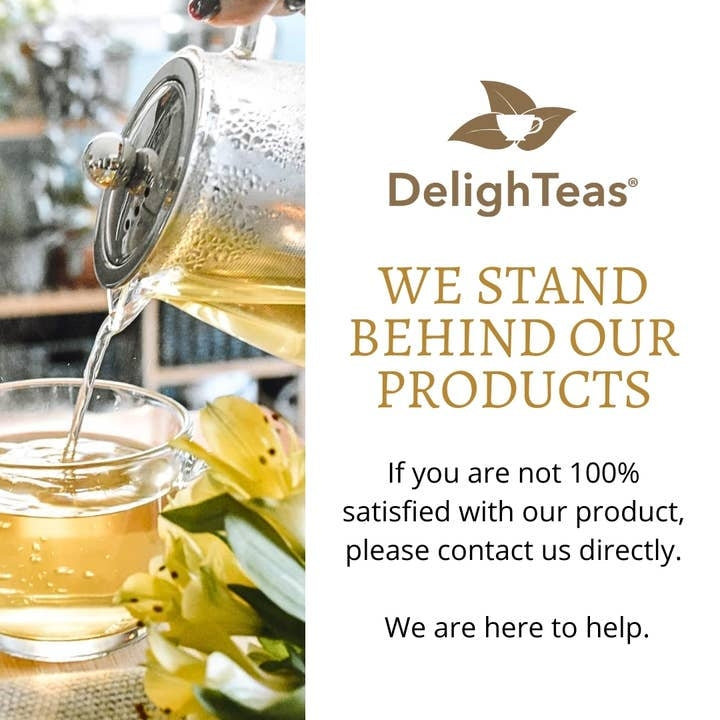 DelighTeas Glass Teapot - 15 oz
