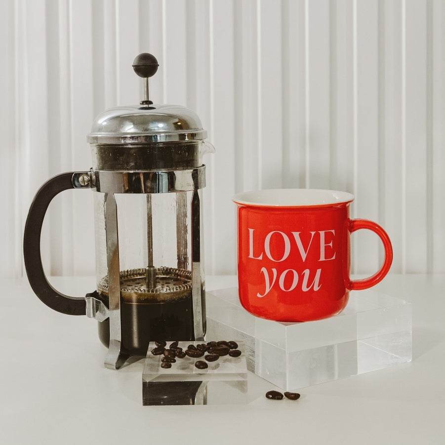 Love You 11oz Campfire Coffee Mug - Valentine's Day