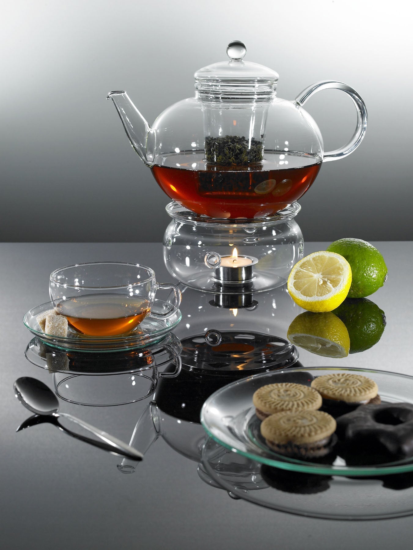 Trendglas Jena Tea Cup with Steel Strainer