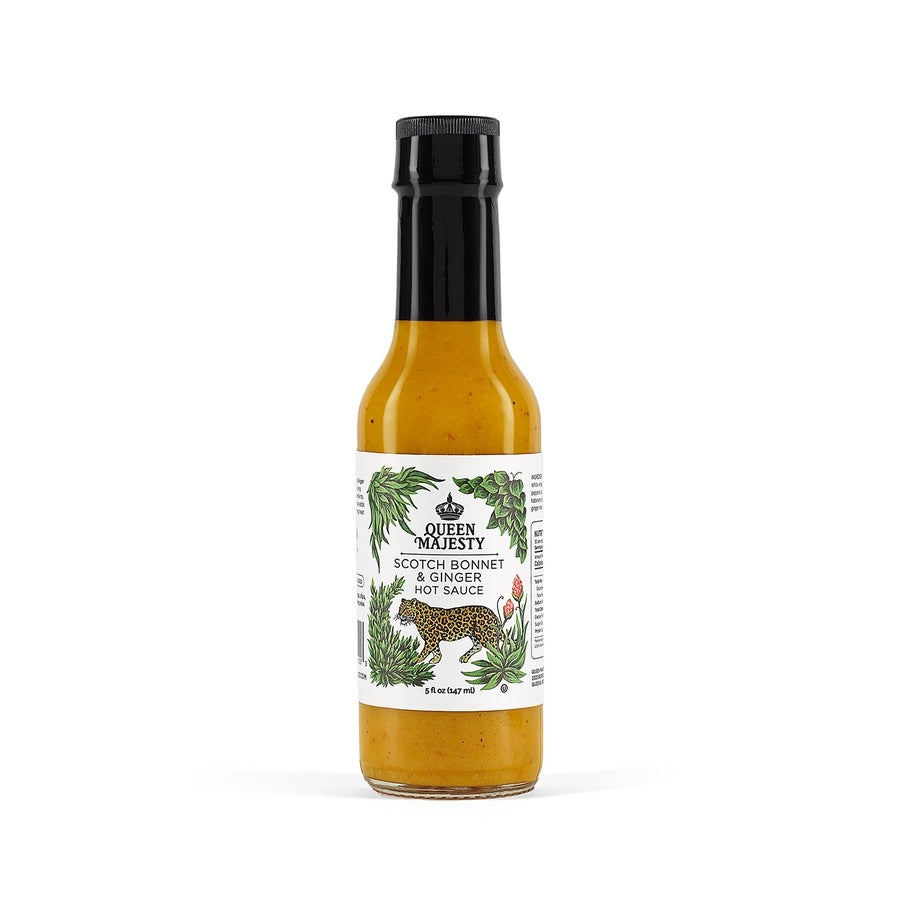Queen Majesty Scotch Bonnet & Ginger Hot Sauce - 5oz