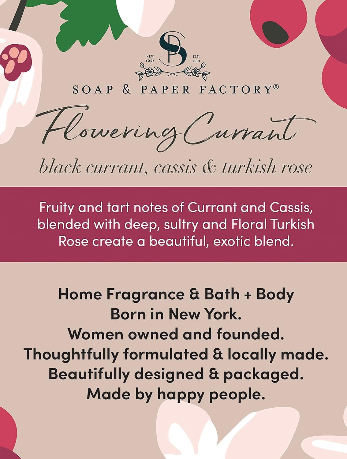 Flowering Currant Home Fragrance Spray