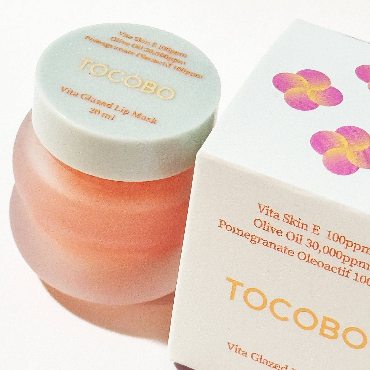 Tocobo Vita Glazed Lip Mask 20ml - Hydrating Lip Mask