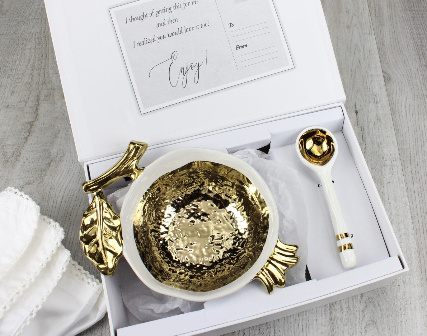 Get Gifty. Sets. Enjoy! - The Gold Pomegranate Set