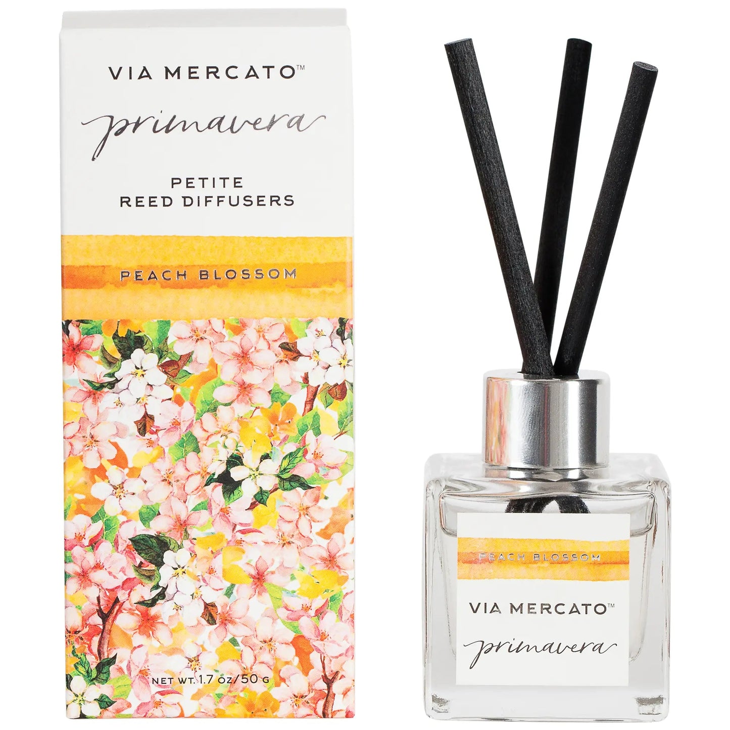 Via Mercato - Primavera petit Reed Diffusers / Peach Blossom