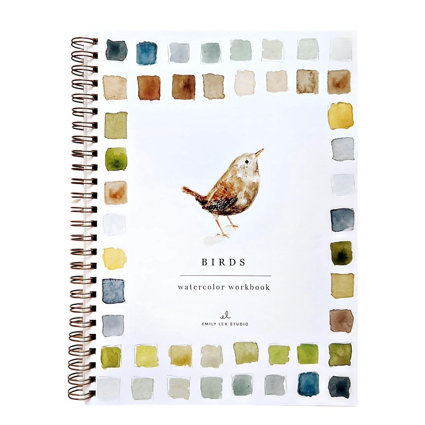 Birds Watercolor Workbook