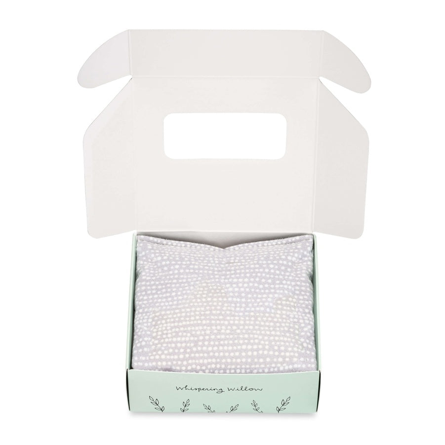 Whispering Willow Eye Pillow, Lavender - Tranquil Gray