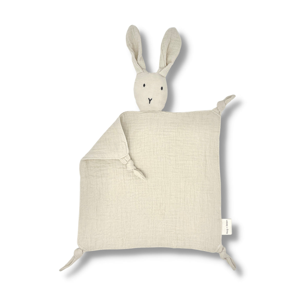 Bunny Lovey Blanket - Blue
