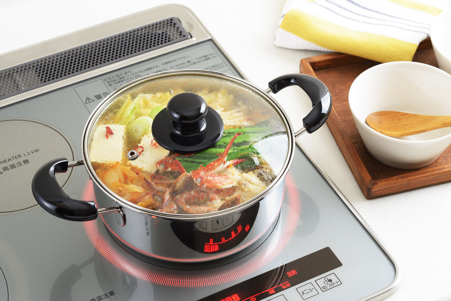 Cooklook II Deep Double Handle Saucepan (22cm)