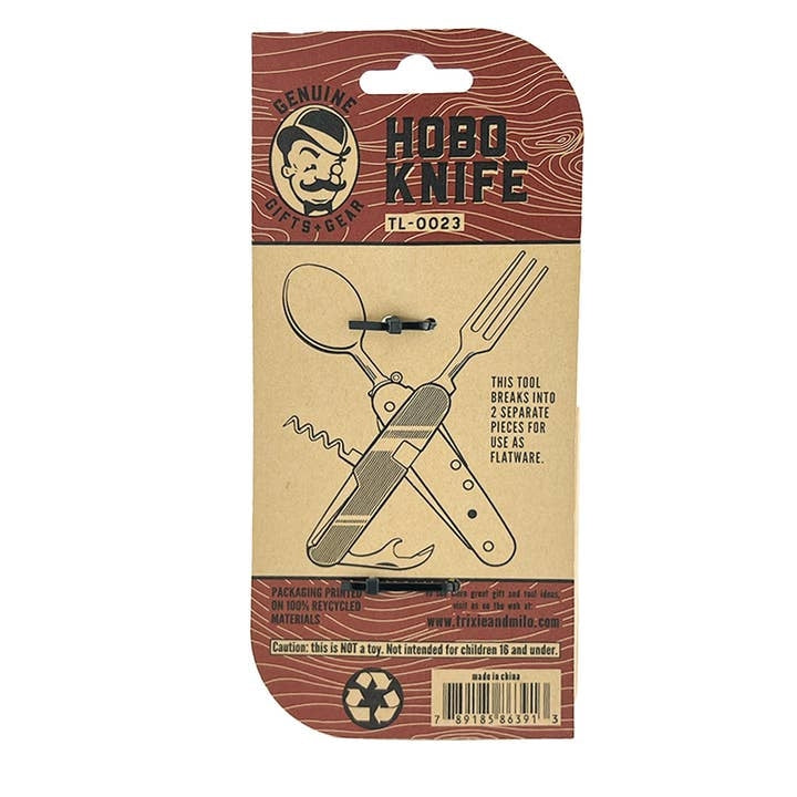 Hobo Knife: Camping Utensils & Flatware Multi-tool