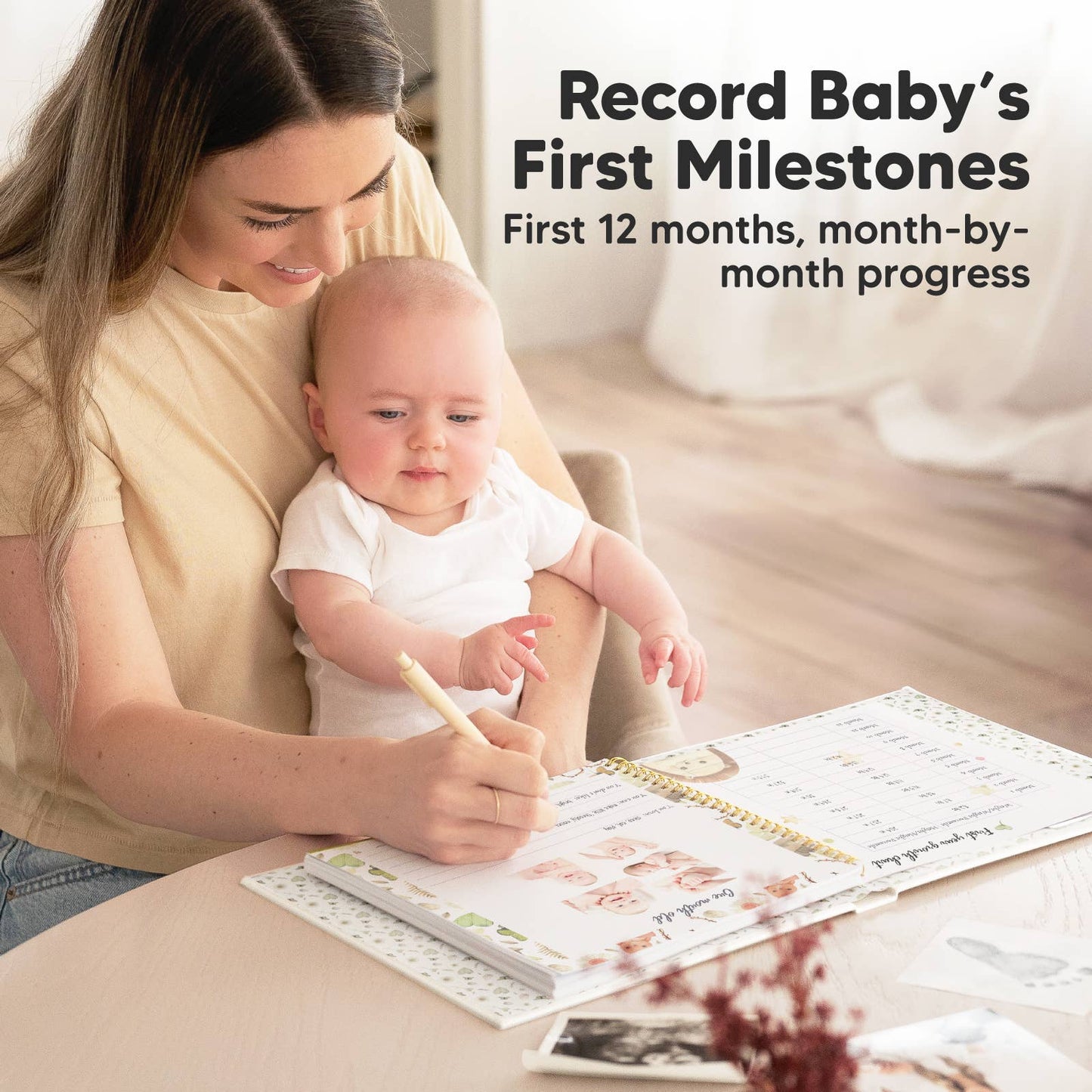 KeaBabies Baby First Years Memory Book - WonderLand