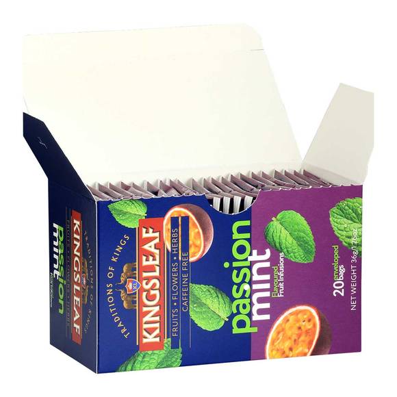 Kingsleaf Passion Mint Ceylon Tea (Caffeine Free)