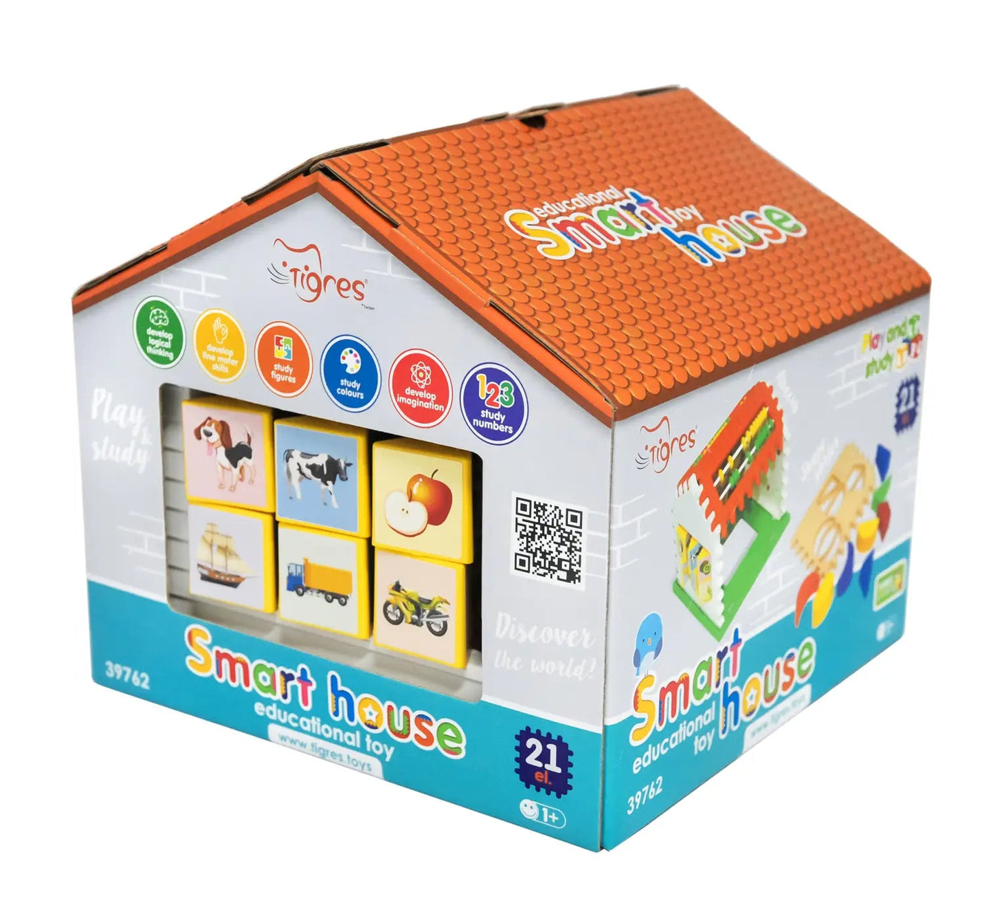 Toy Sorter Smart House 21 el in a Box