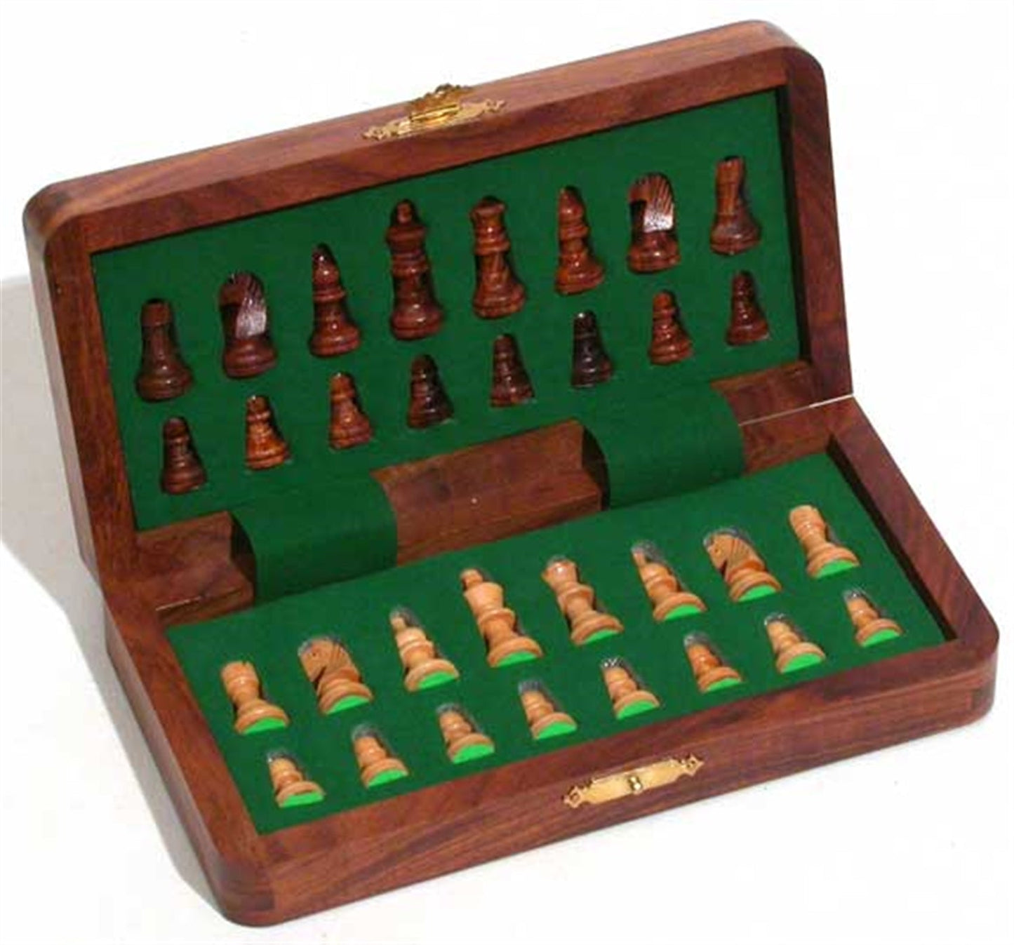 Wooden Chess Set – Magnetic