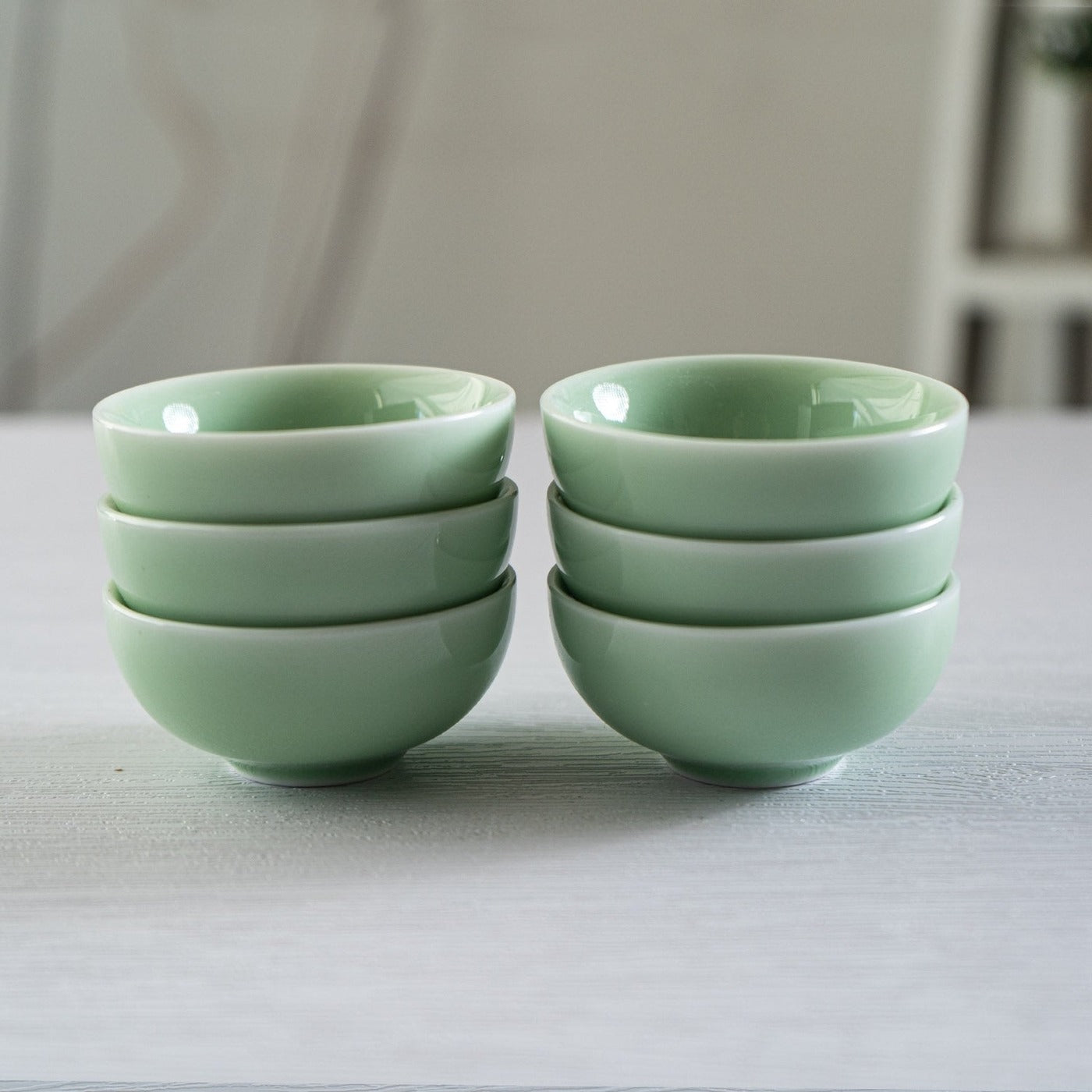 Koi Fish Kung Fu Tea Cups 6 Piece Set