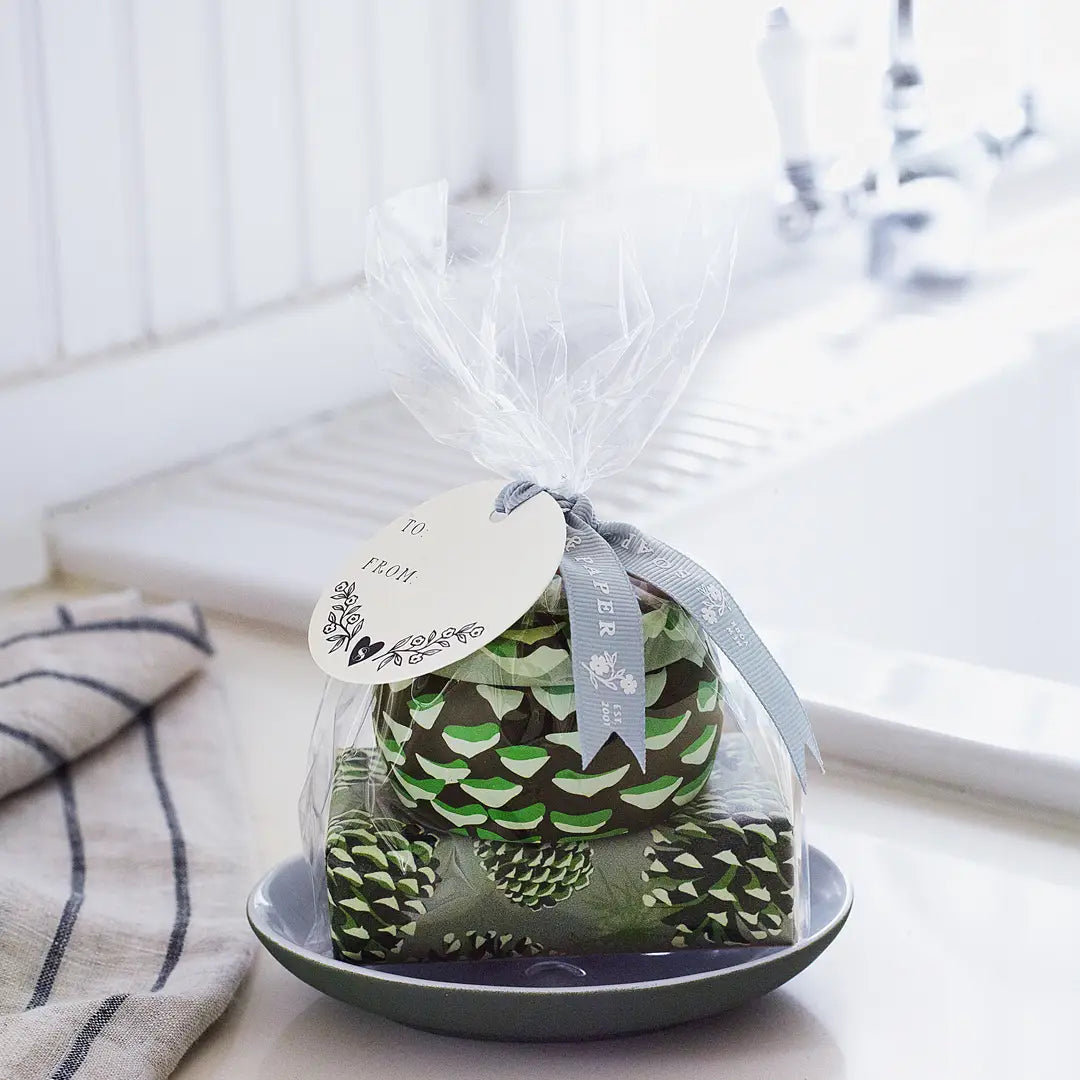Roland Pine Tin Candle & Soap Gift Set