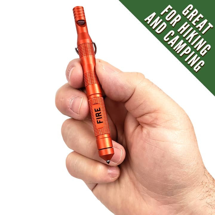 Emergency Fire Starter w/ Whistle