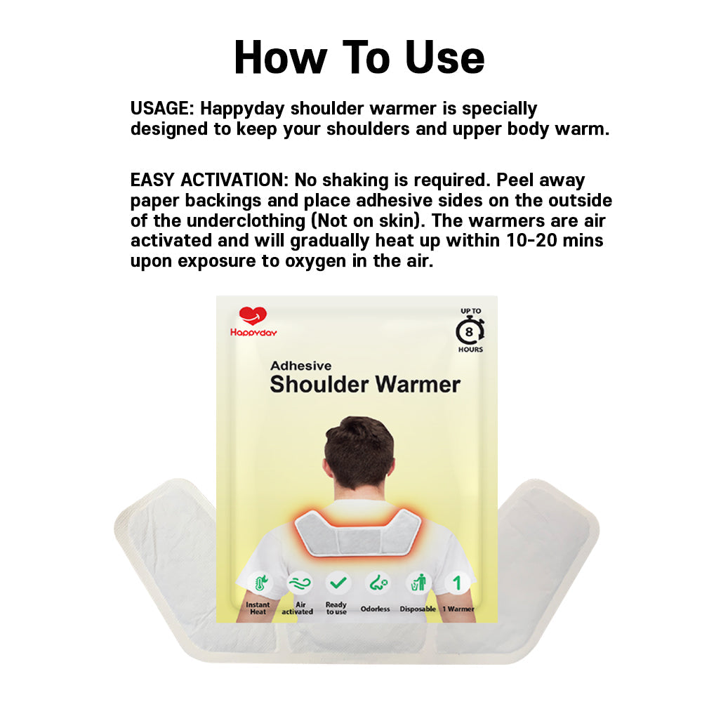 HappyDay Shoulder Warmer / Single use 8 hours