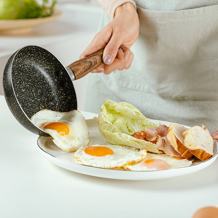 Mini fry pan "Nature" with nonstick stone coating 14cm