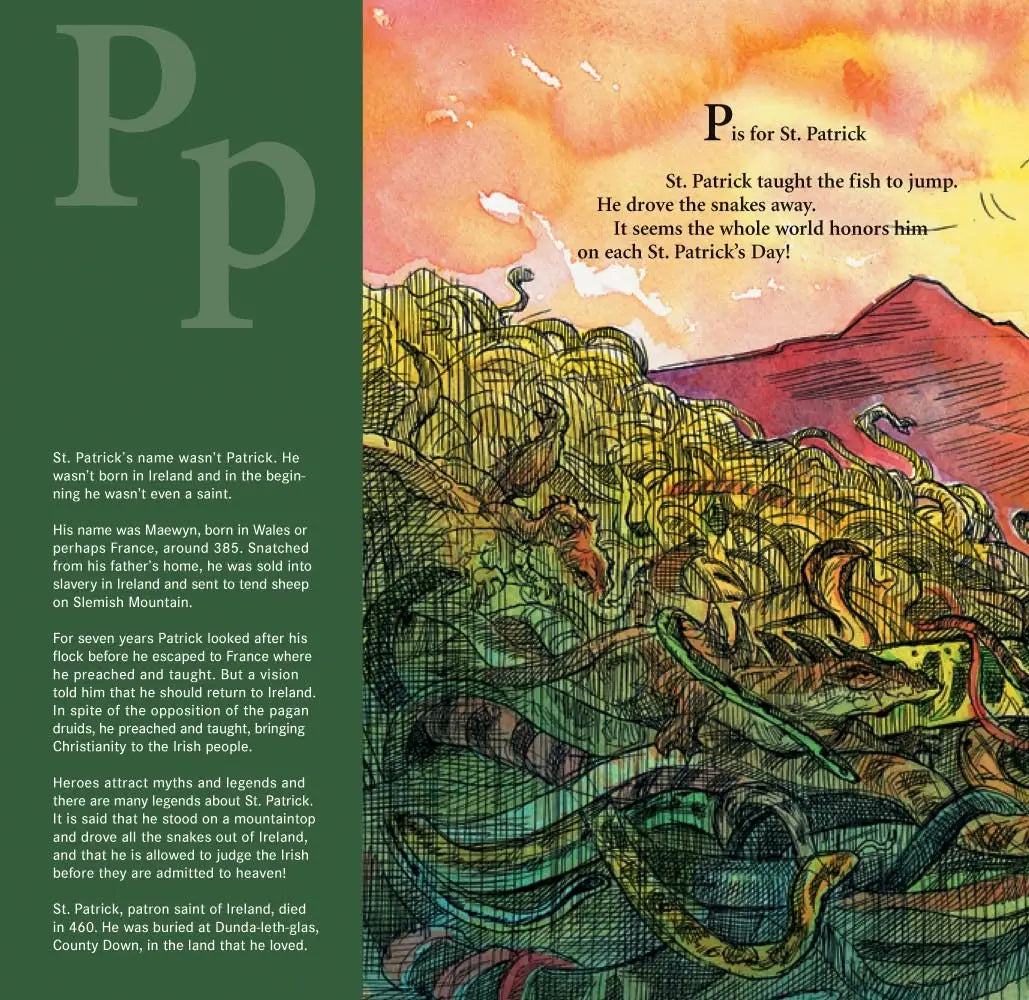 S is for Shamrock: An Ireland Alphabet picture book