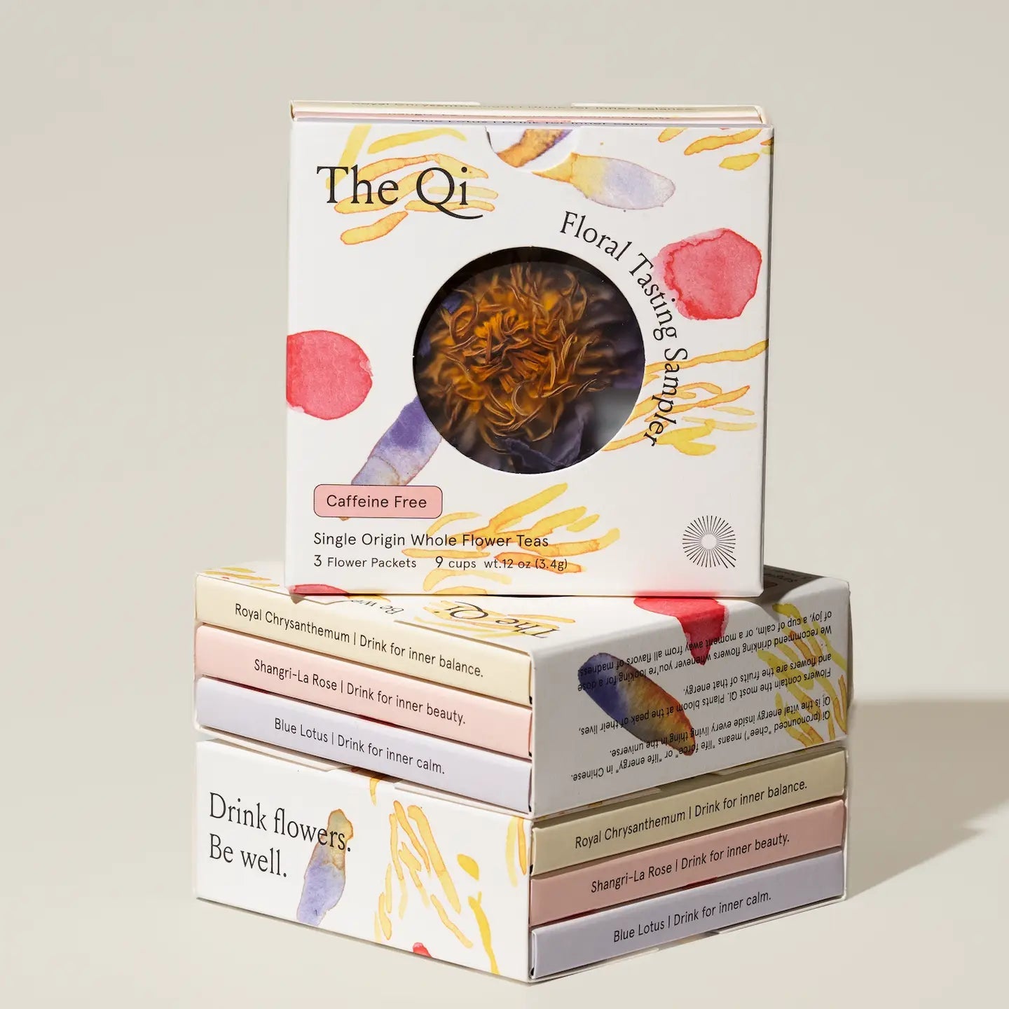 The Qi Floral Tea Tasting Sampler