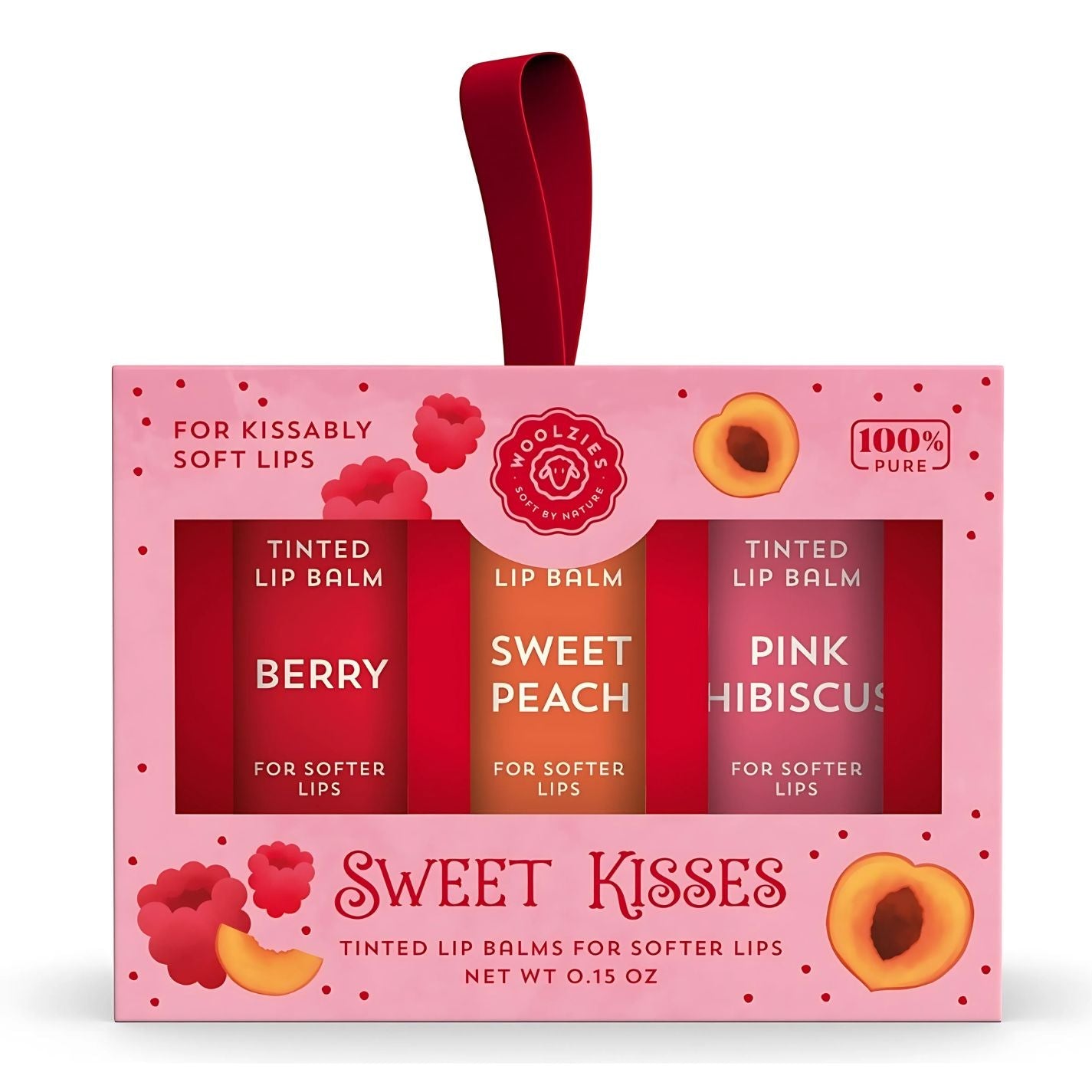 Sweet Kisses Tinted Lip Balm Set Of 3