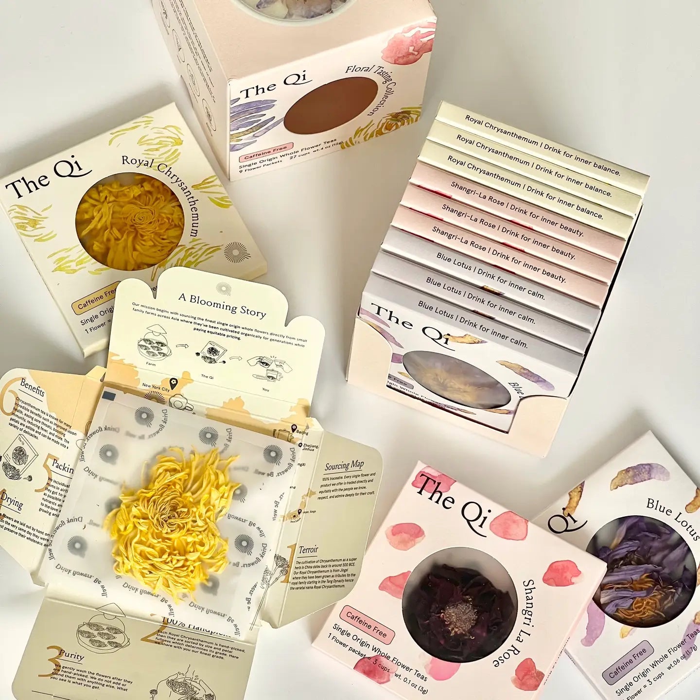 The Qi Rose Flower Tea (Herbal Tea/Tisane)