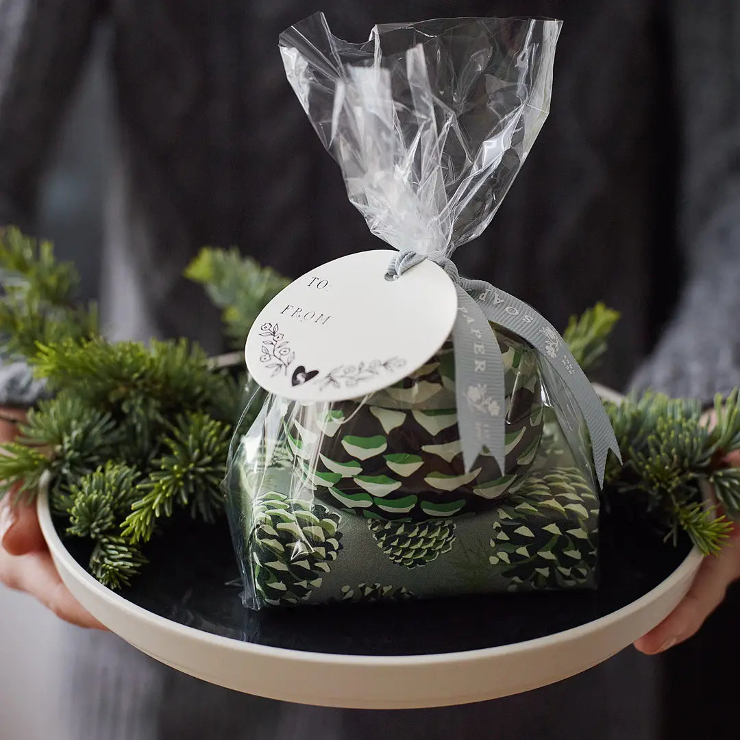 Roland Pine Tin Candle & Soap Gift Set