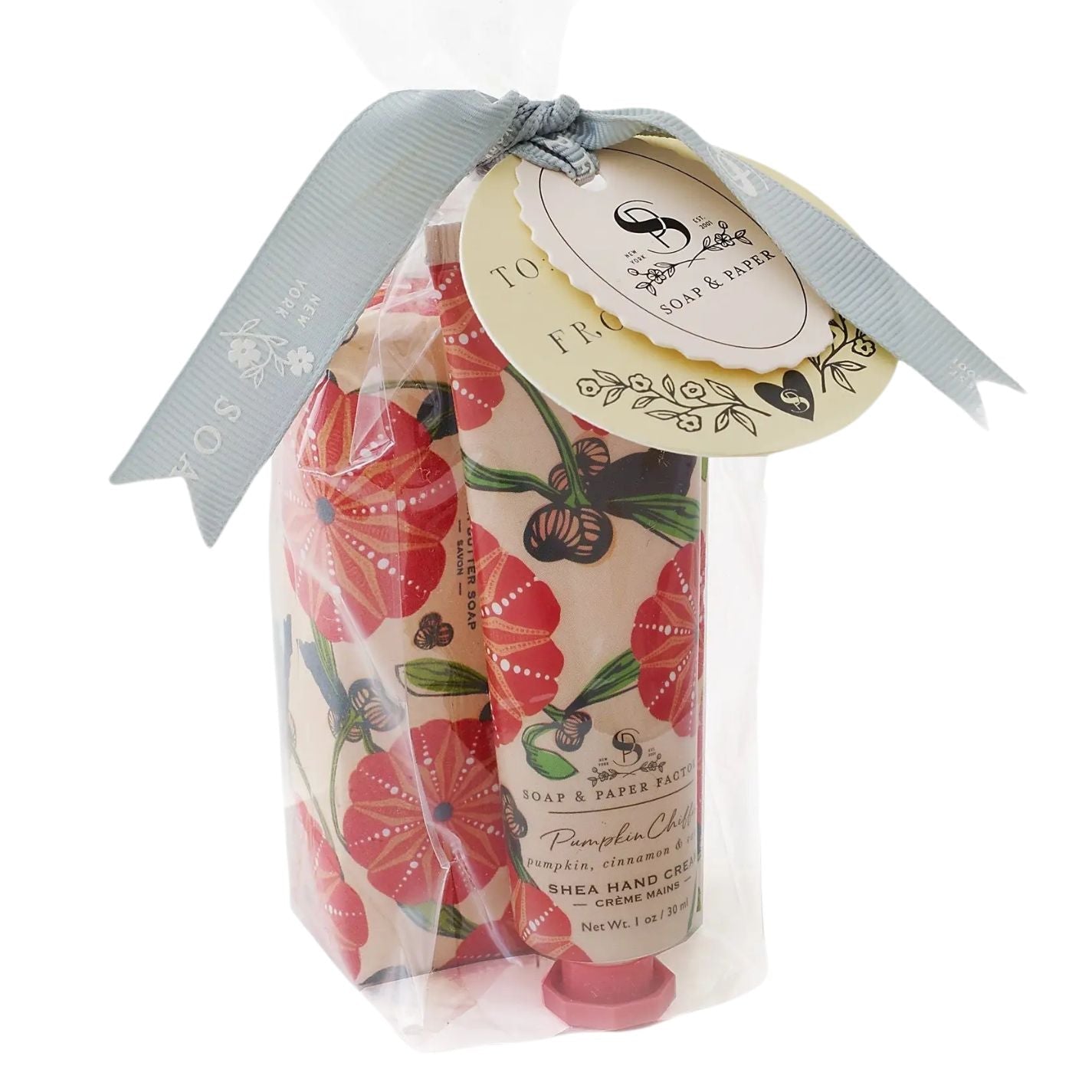 Pumpkin Chiffon Hand Cream & Soap Gift Set