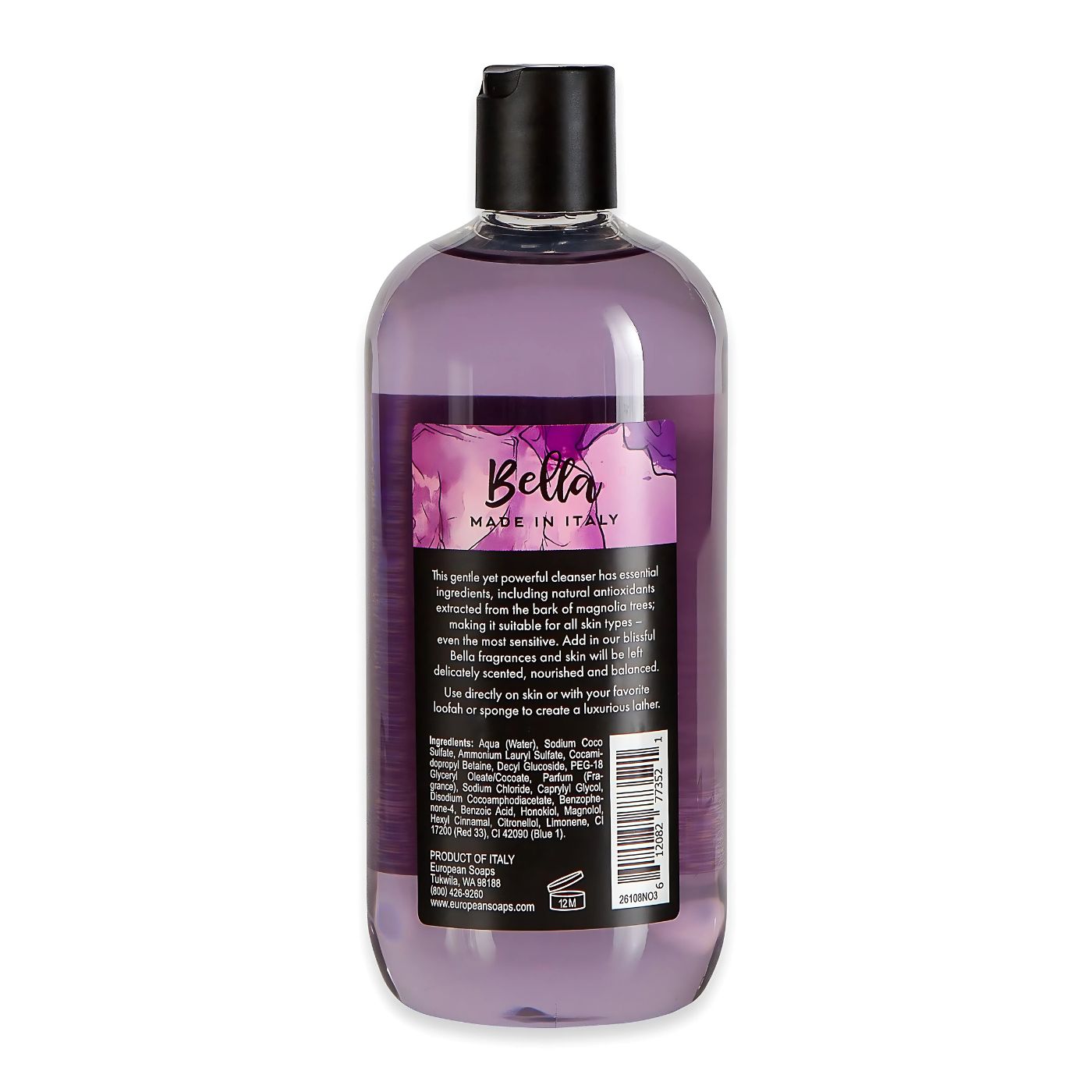Bella Shower Gel - Coconut Goji Berry & Black Currant