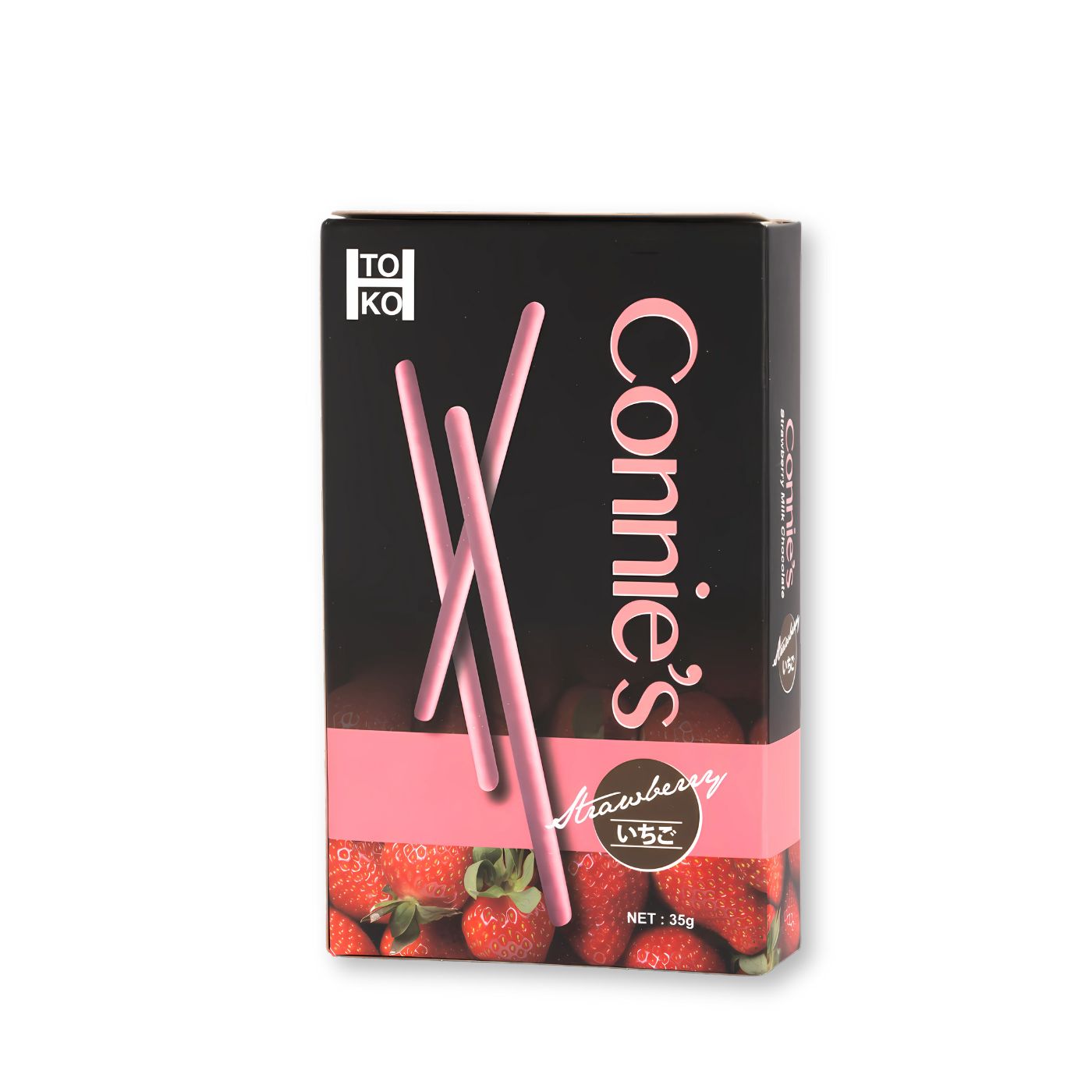 Toko Strawberry Milk Choco Stick-1.23oz
