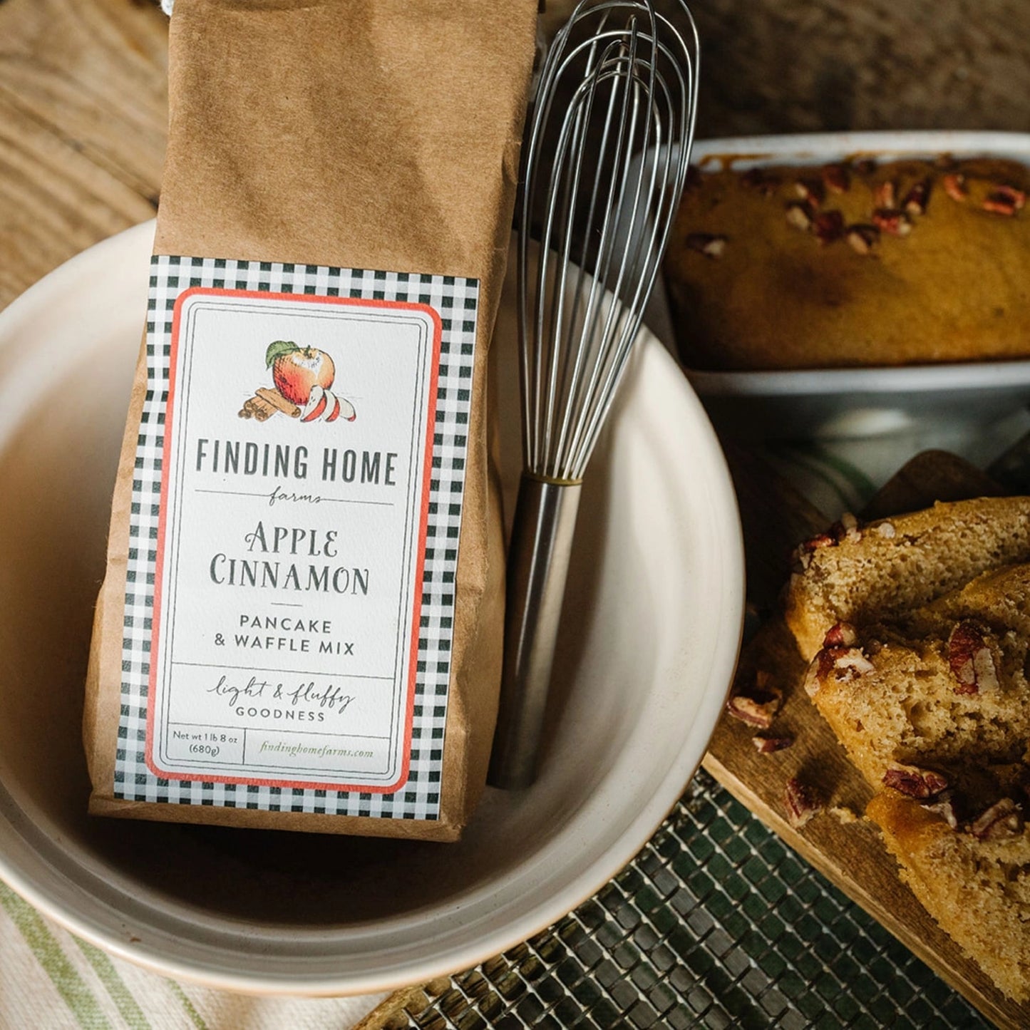 Finding Home Farms Apple Cinnamon Pancake 680g