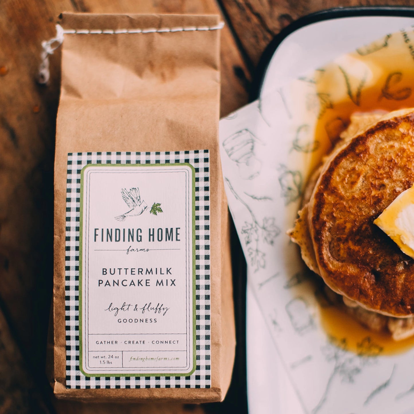 Finding Home Farms Buttermilk Pancake Mix 24oz