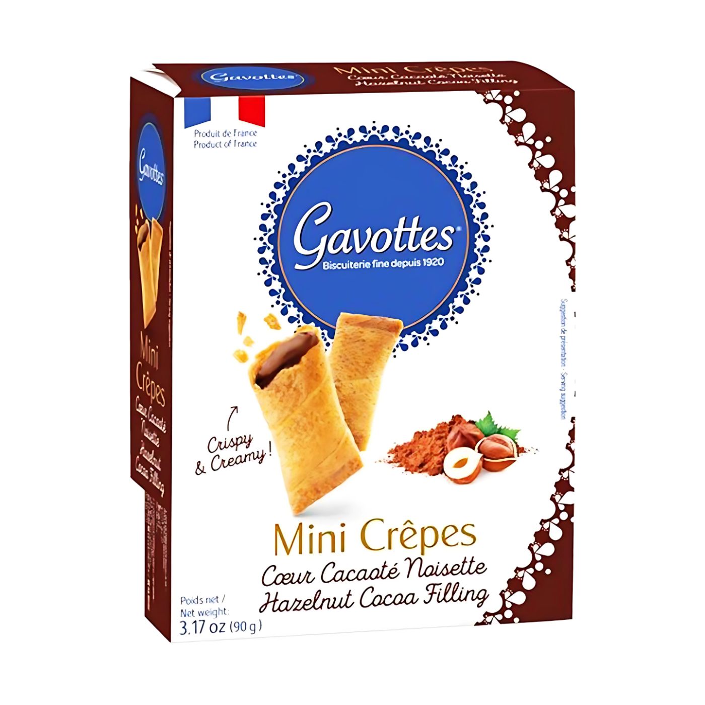 Gavottes French Wafer Bites with Hazelnut and Cocoa Filling