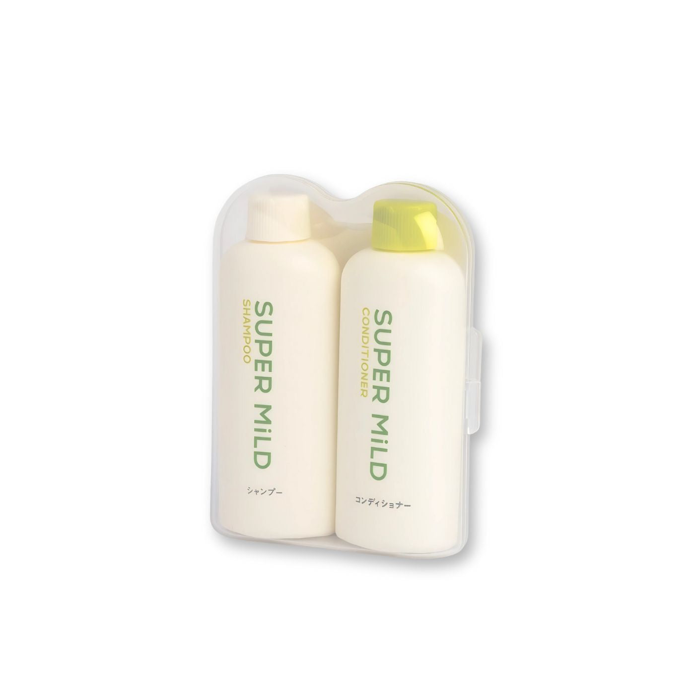Shiseido Ft Super Mild Shampoo & Conditioner Travel Set Green 04
