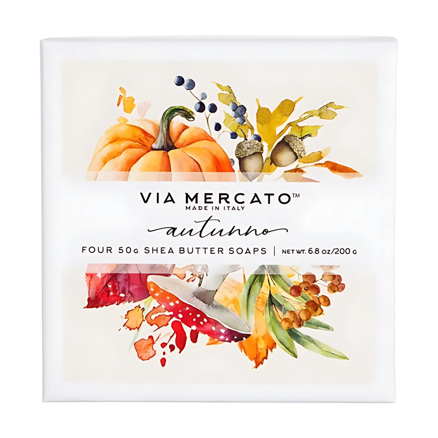 Via Mercato Autunno Gift Set - Shea Butter Soap