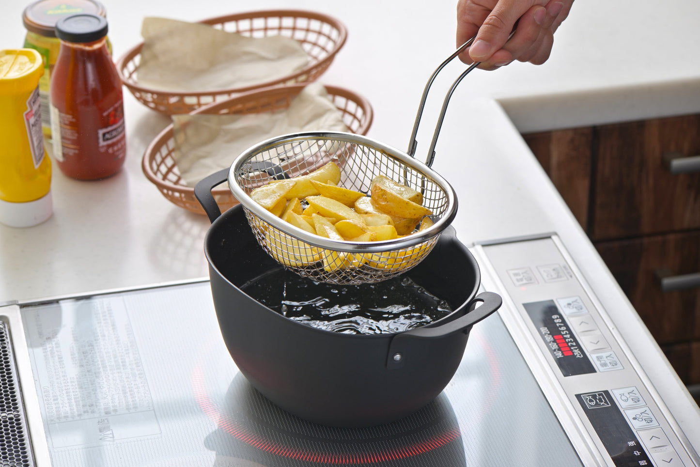Aikata Stainless Steel Fried Colander