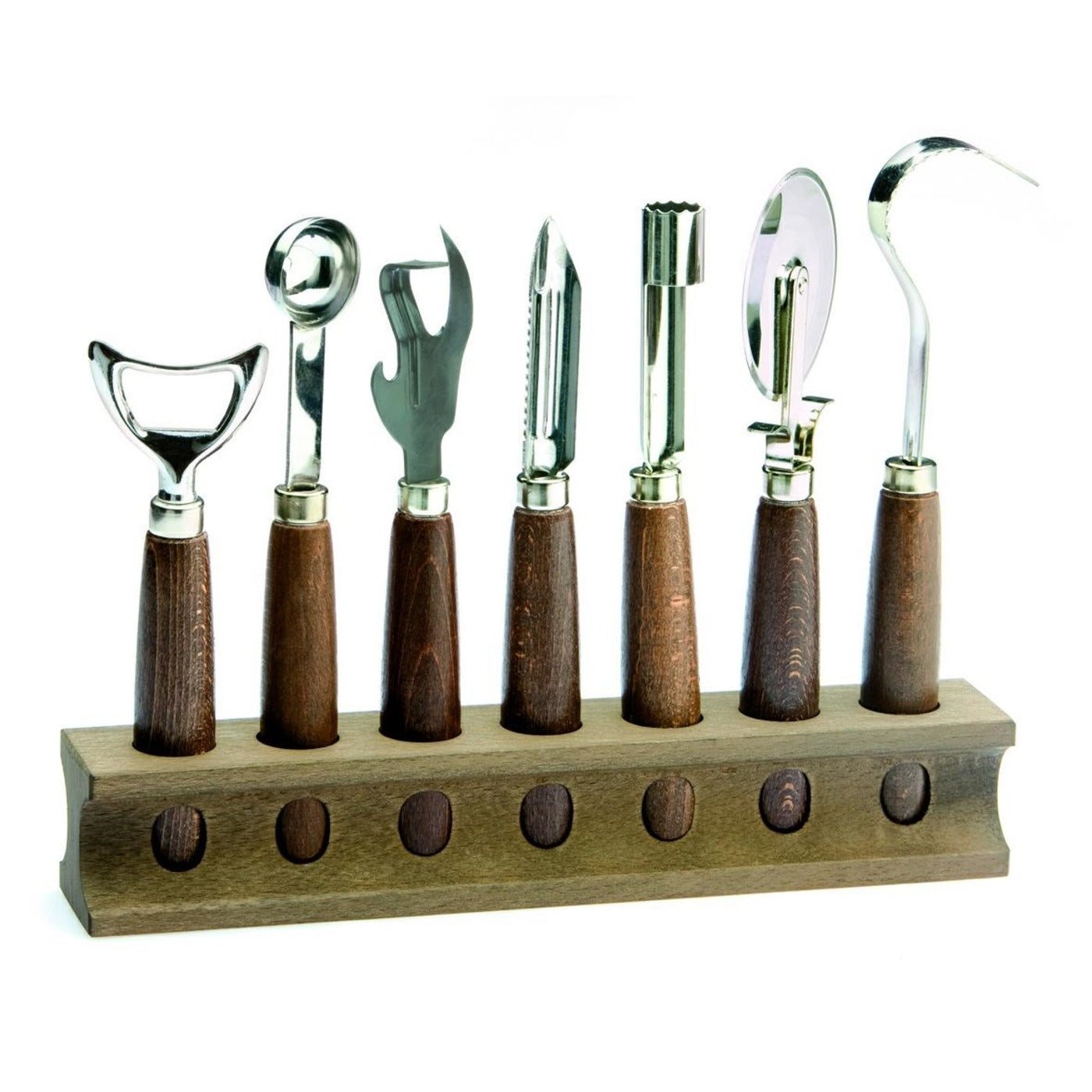 Wooden Holder Set of 7pcs
