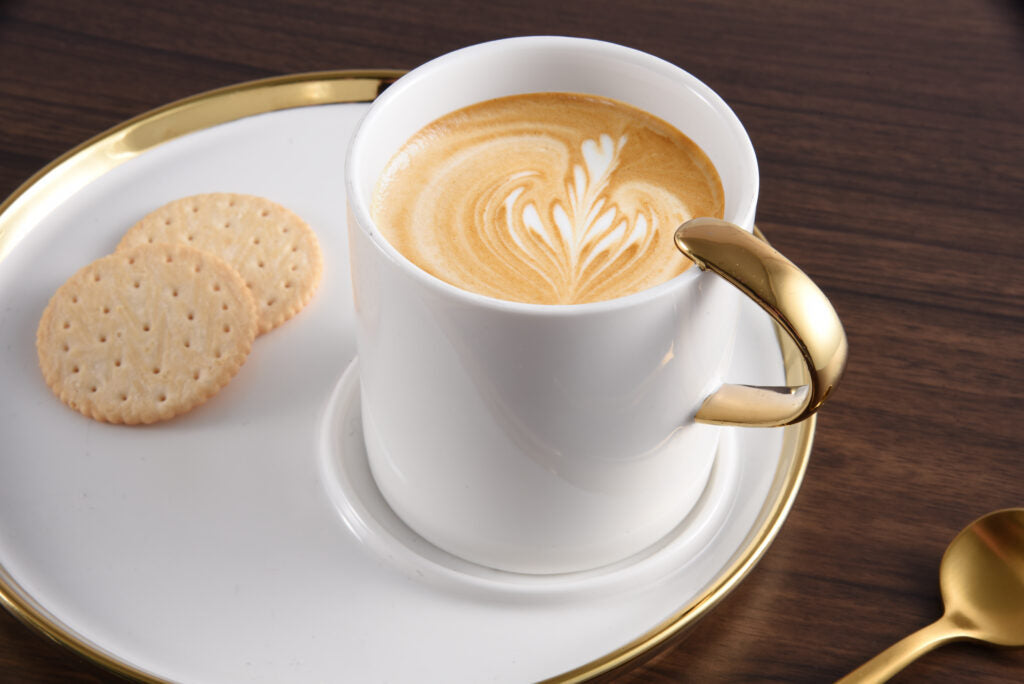 Pampa BayFor Coffee Lovers - Cappuccino Cup and Plate