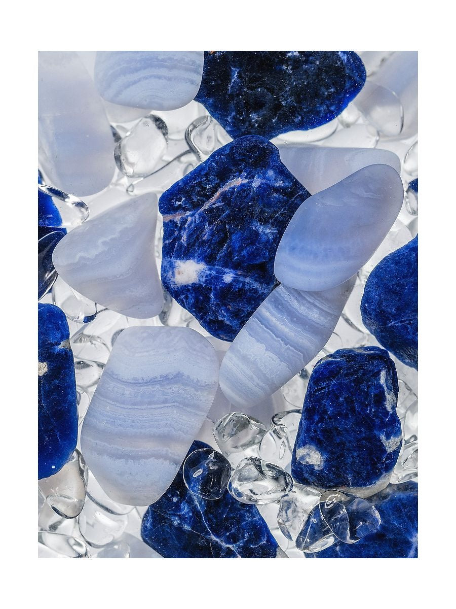 Vitajuwel Via Gempod - Balance (Sodalite - Chalcedony - Clear Quartz)
