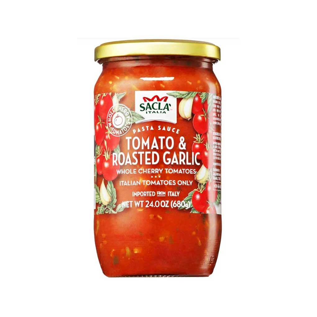 Italian Cherry Tomato and Roasted Garlic Pasta Sauce