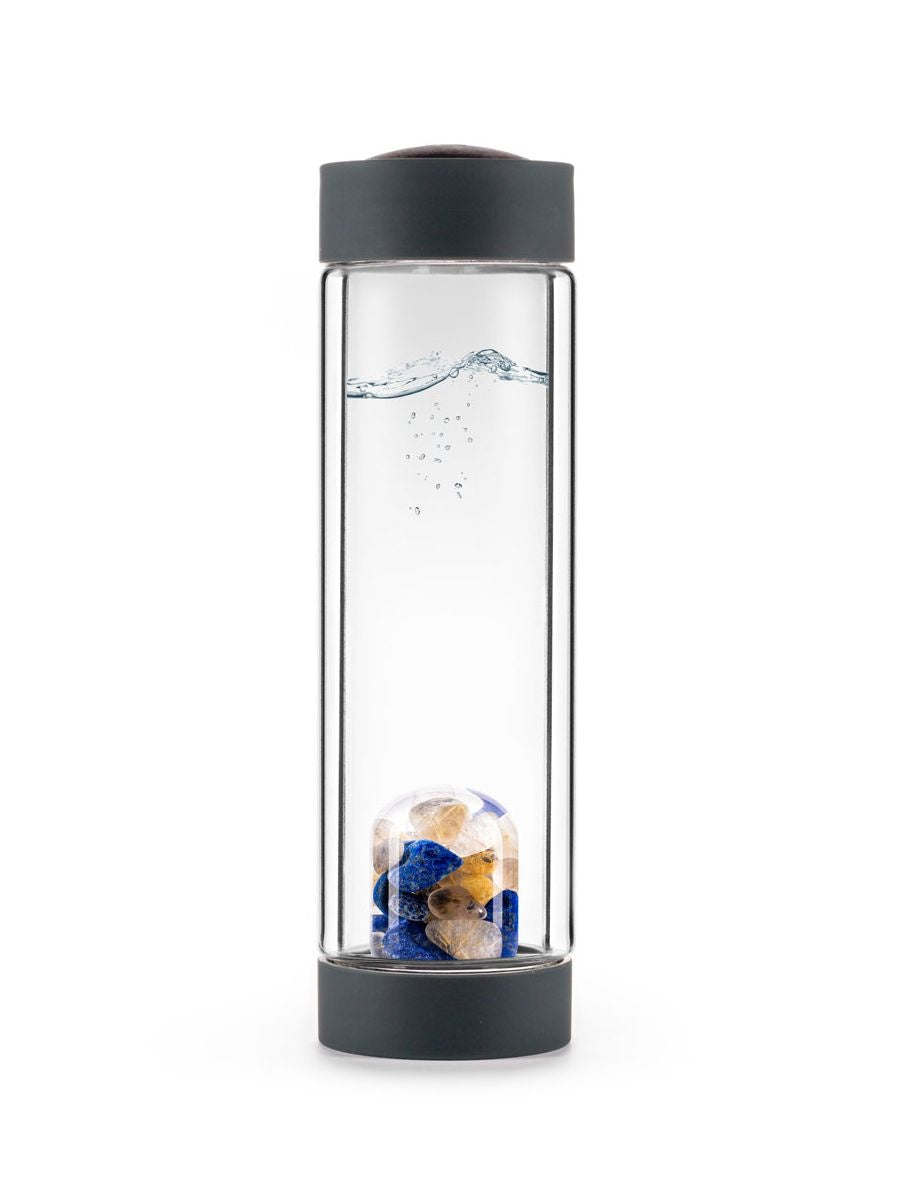 Vitajuwel Via Heat Inspiration | Double-Walled Tea Bottle With
Crystals