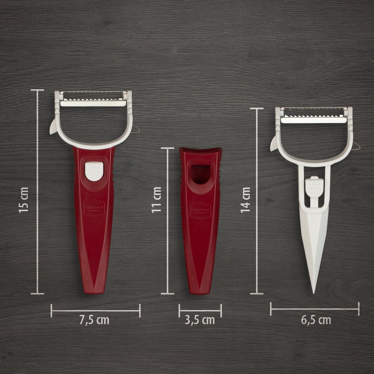 Borner Multi-Peeler Set