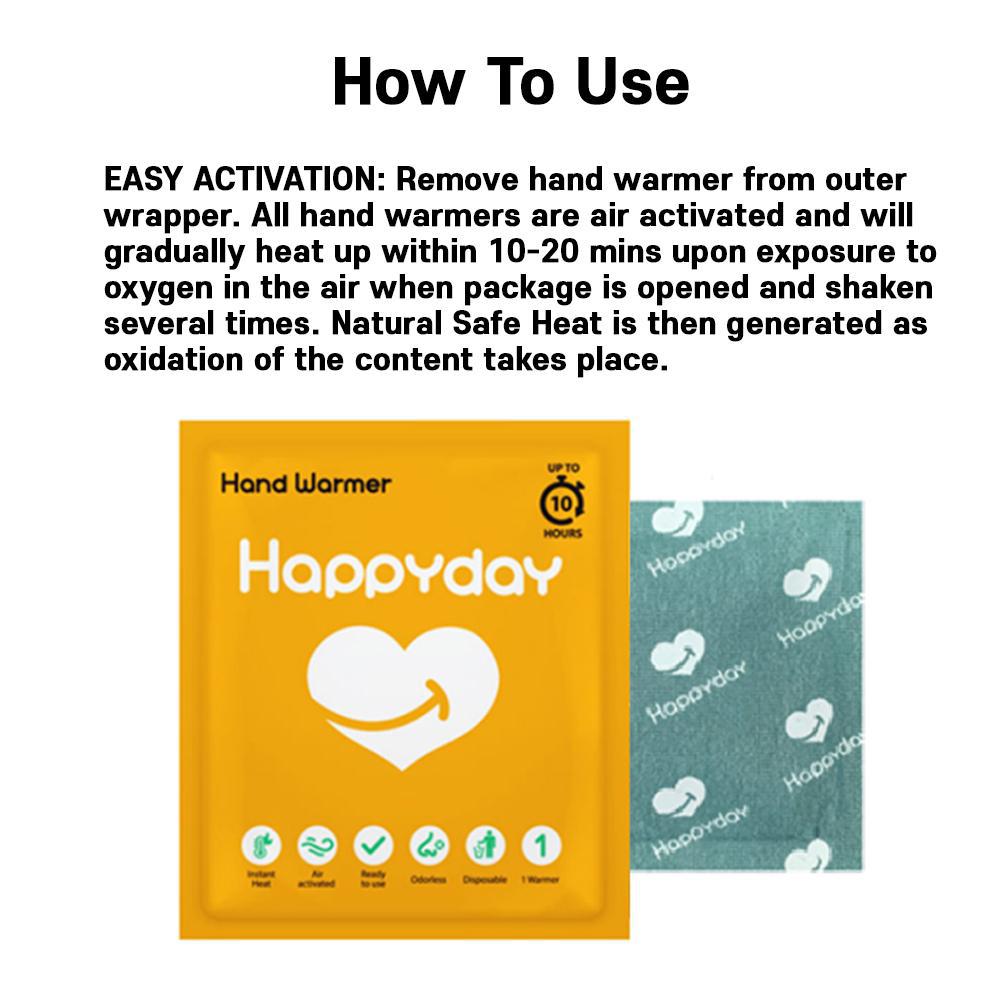 HappyDay Hand Warmer / Single use 10 Hours