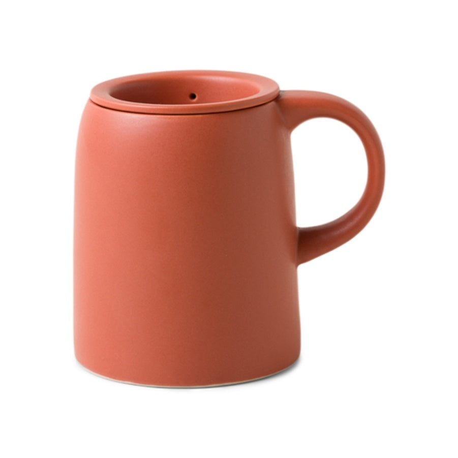 Ceramic Tea Infuser Mug - Terracotta, 11oz