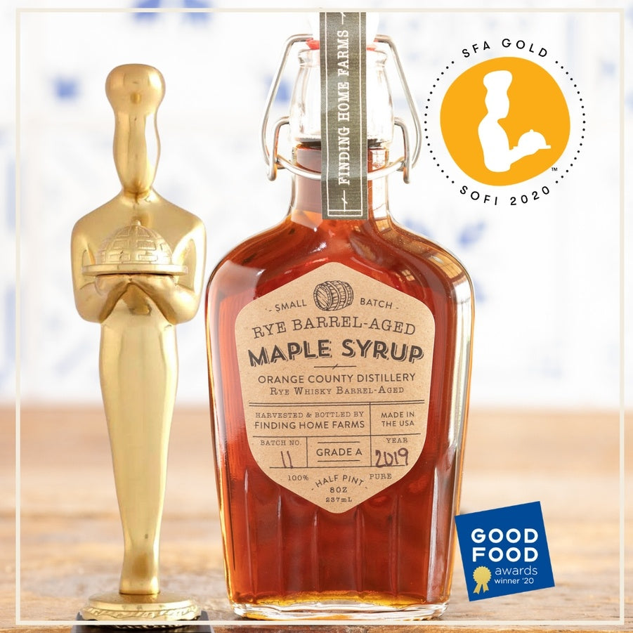 Rye Barrel-Aged Maple Syrup Swing Top Bottle
