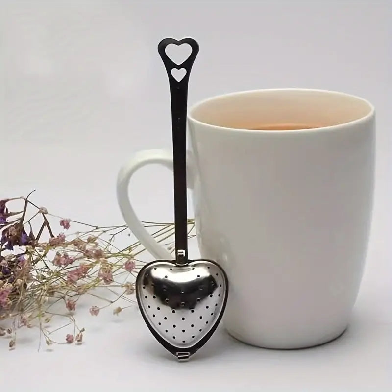 Heart-Shaped Stainless Steel Tea Infuser
