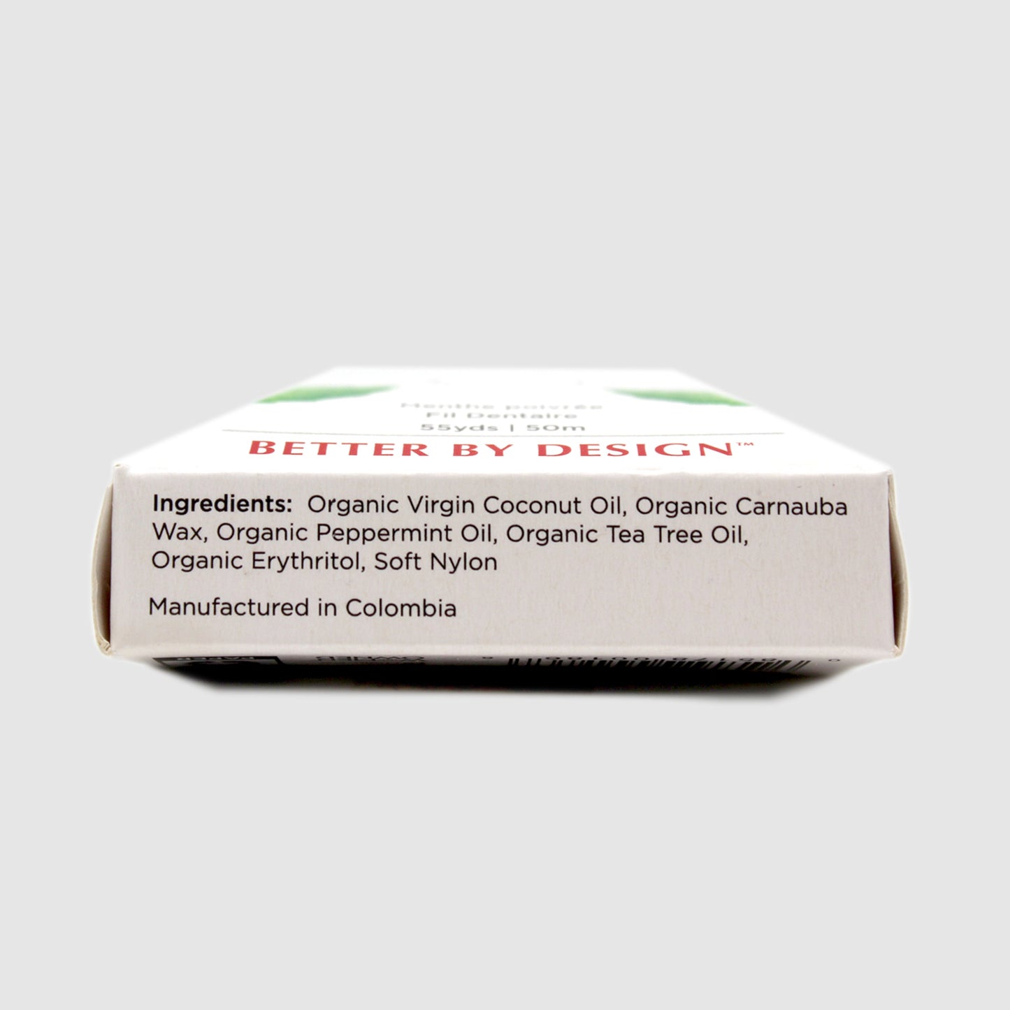 Vegan Peppermint Sponge Floss - 55yd