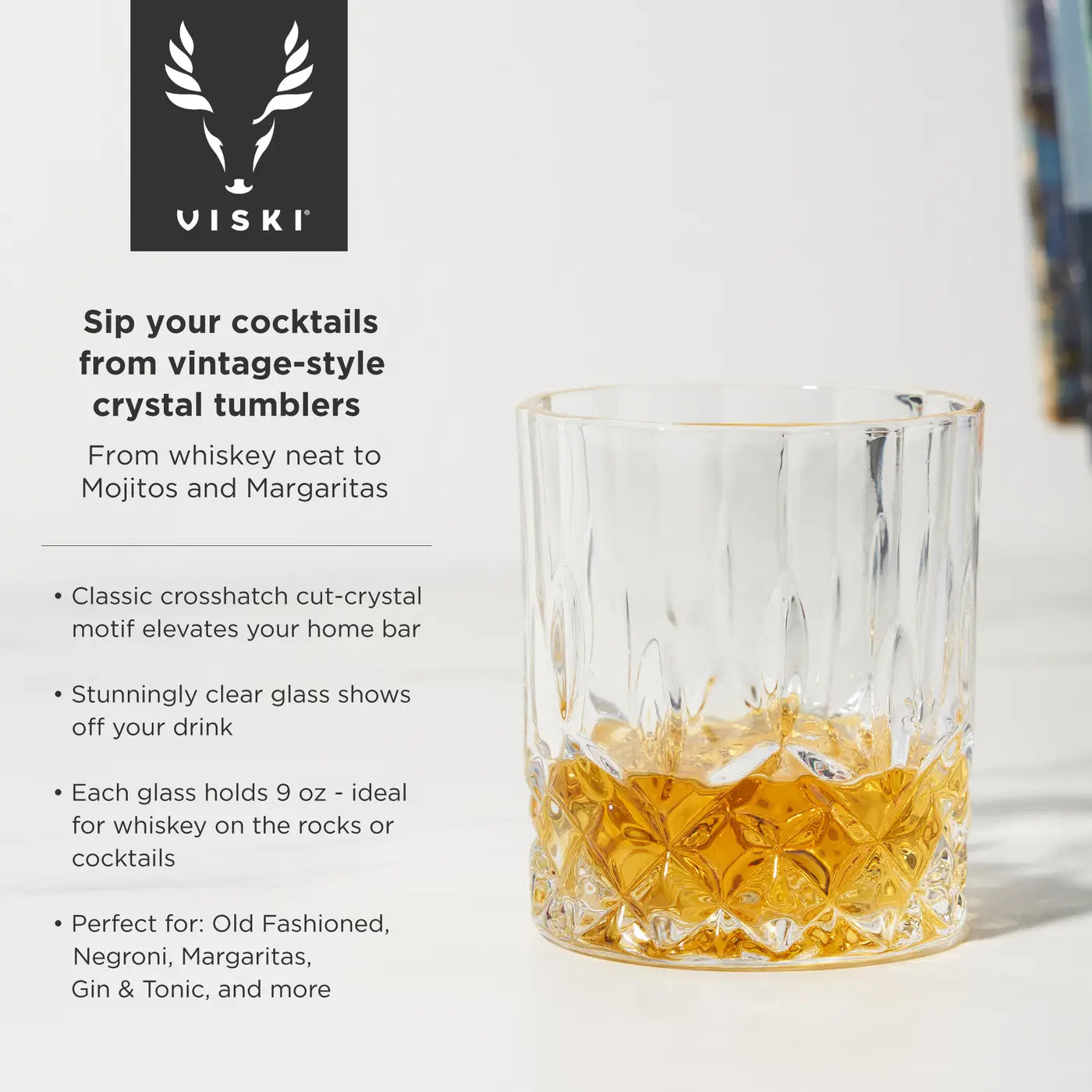 Admiral™ - Crystal Tumblers