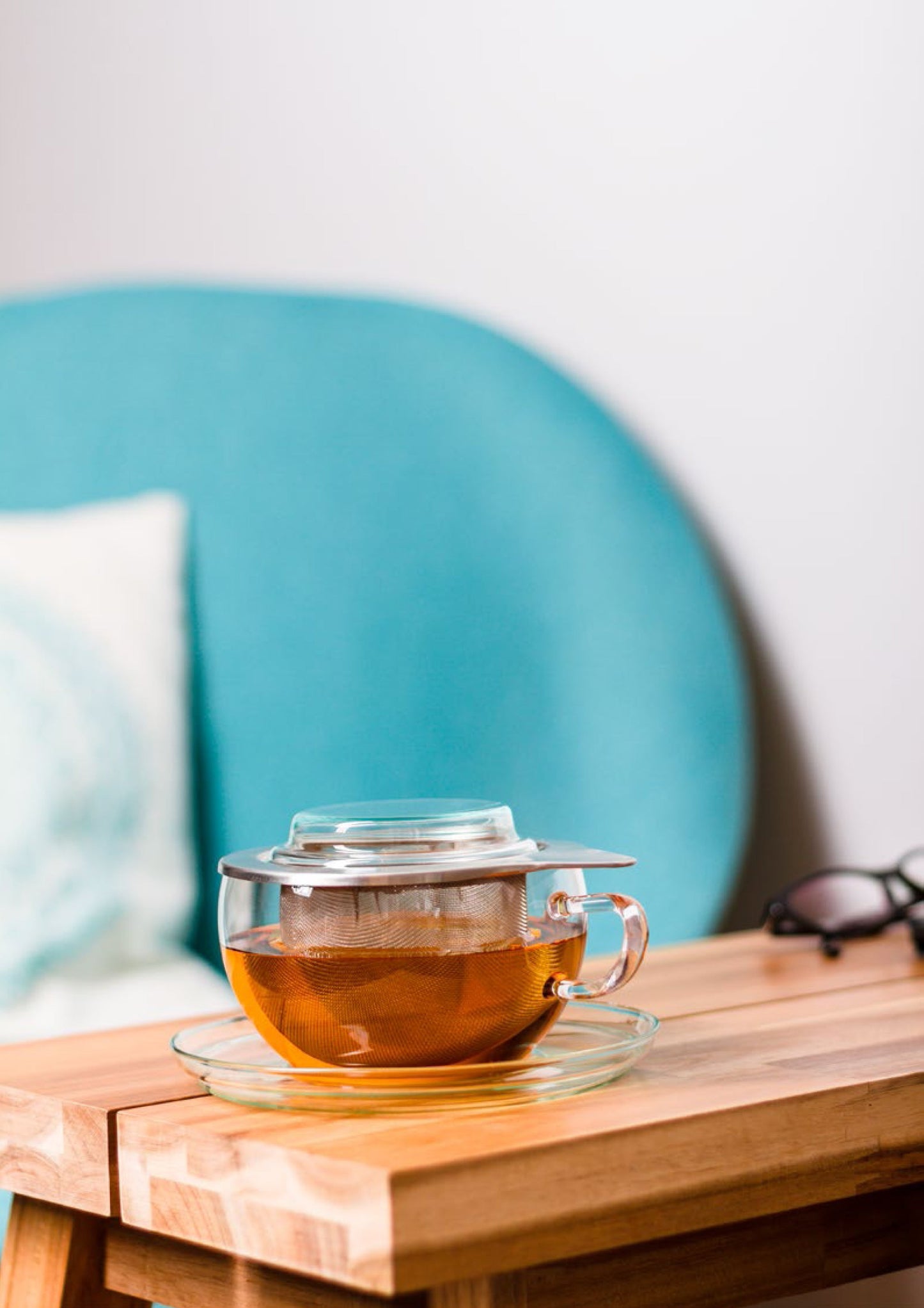 Trendglas Jena Tea Cup with Steel Strainer
